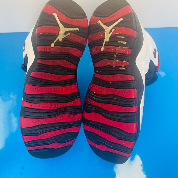 Air Jordan 10 Retro Bg double nickel Chicago 45 6Y—- 310806-102 size 6y - Picture 5 of 8